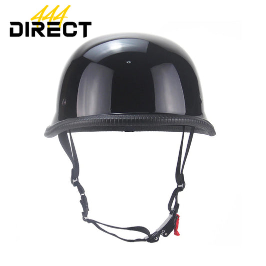 UNLEASHED GERMAN HELMET - GLOSS BLACK