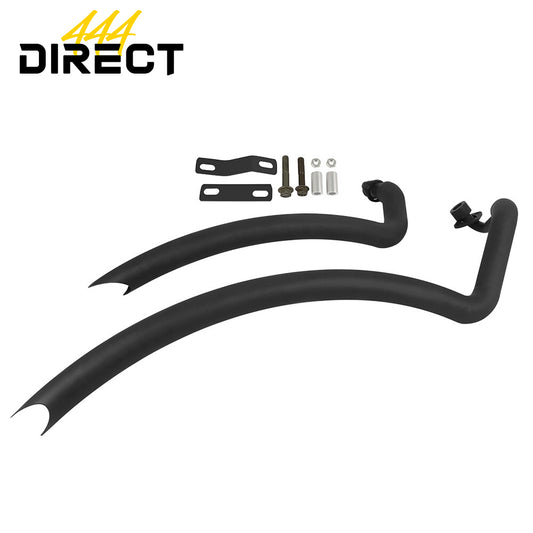 YAMAHA XVS 650 UNLEASHED DOWNPIPES WITH REMOVABLE BAFFLES