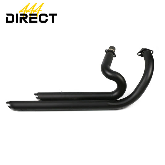 HONDA SHADOW VLX400 VLX600 VT400 C VT600C VT600 UNLEASHED SHORT PIPES WITH REMOVABLE BAFFLES