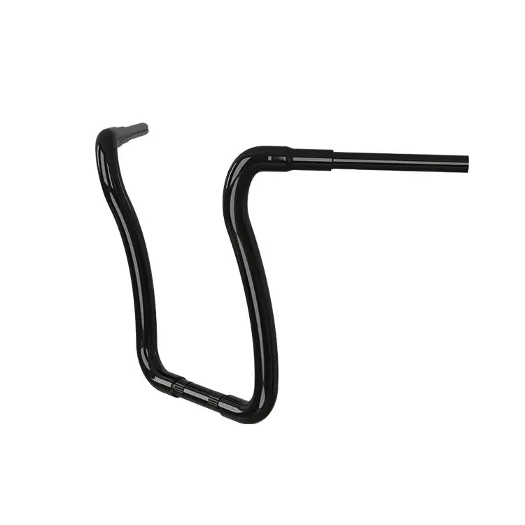 16' FRONT SWEEP UNLEASHED ROUNDED APE HANDLEBARS - BLACK