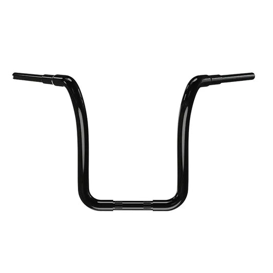 16' FRONT SWEEP UNLEASHED ROUNDED APE HANDLEBARS - BLACK