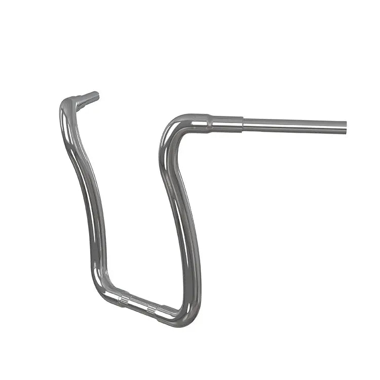 16' FRONT SWEEP UNLEASHED ROUNDED APE HANDLEBARS - CHROME