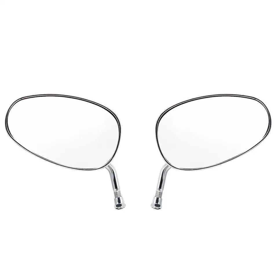 OVAL CHROME MIRROR